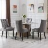 Royal Tufted Dining Chair - Image 4
