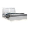 Moonstone Queen Bedframe with LED and Storage - Image 4