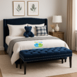 1.3M PARSONS Velvet Ottoman