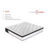 King Soft Memory Foam Mattress – 4 Medium Tension - Image 2