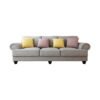 Cozy 3 Seater Sofa - Cloud Grey - Image 4