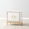 Circula High Gloss Nightstand - White - Image 2