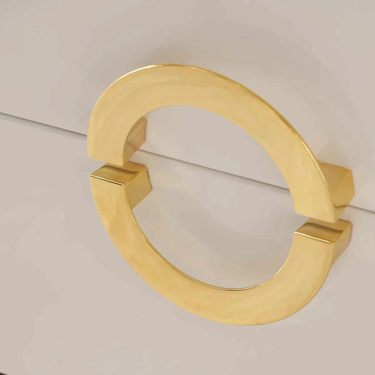 Circula High Gloss Nightstand - White - Image 7