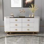 1.5M Precious Marble Top Sideboard