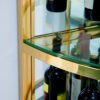 Corner Wine Cabinet storage 2