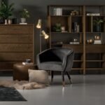 DENIZ Velvet Lounge Chair