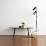 ASH VENEER OVAL COFFEE TABLE