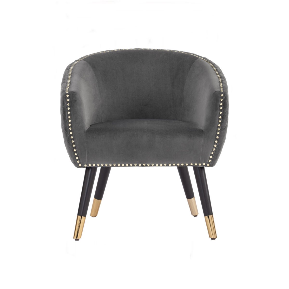 DENIZ Velvet Lounge Chair - Image 2