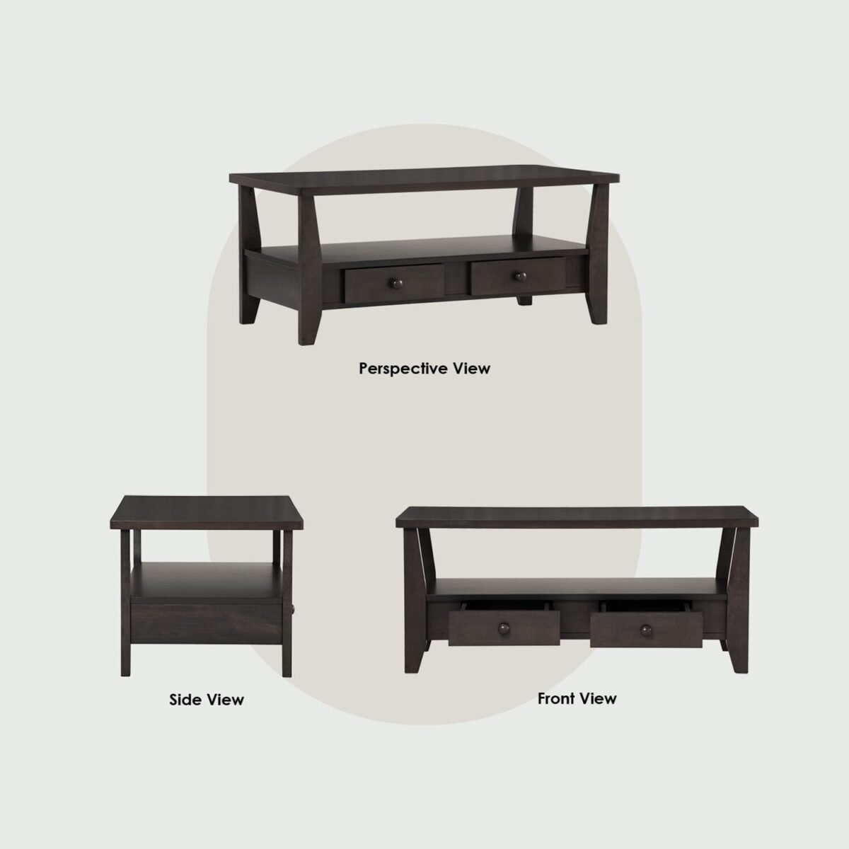 1.1M GASTON Coffee Table - Image 3