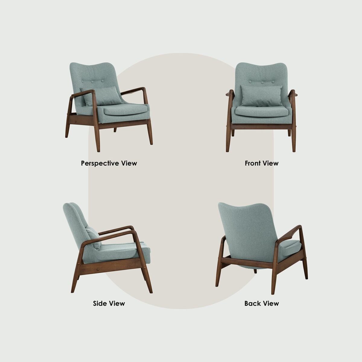 SCENIC Lounge 1 Seater Sofa - Image 3