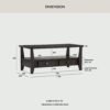 1.1M GASTON Coffee Table - Image 5