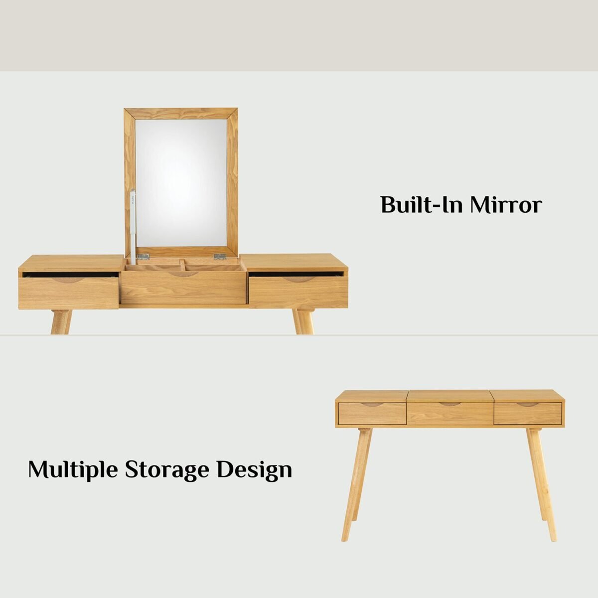 PALCO Dressing Table Vanity Set - Image 5