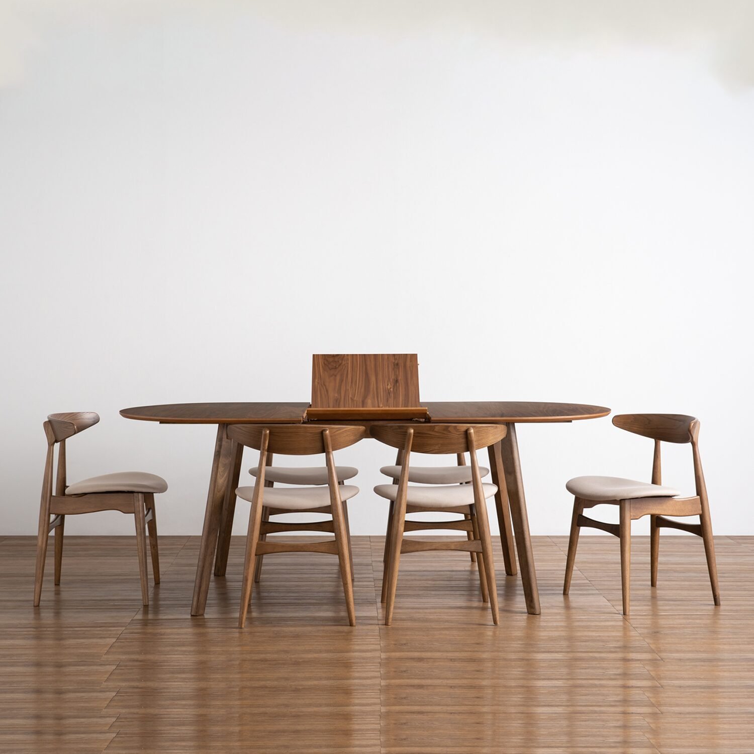 Extendable Walnut Dining Table