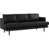 DEXTER 3 Seater Sofa - Black - Image 2