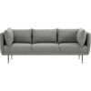 SUPRA 3 Seater Upholstered Sofa - Image 2