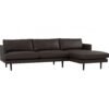 DEXTER L Shaped Sofa - Brownie - Image 2