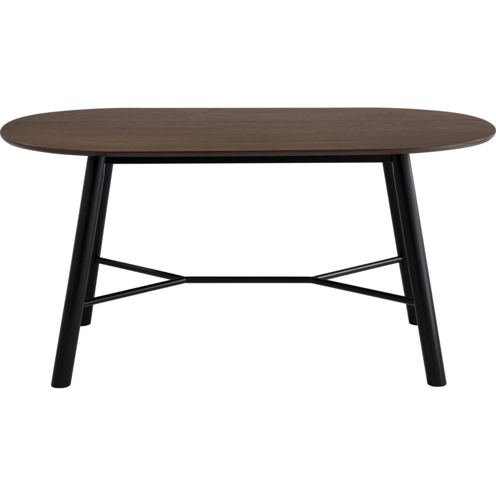 oval shaped dining table