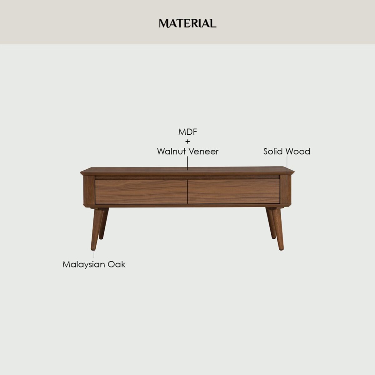 DOVER Coffee Table - Image 4