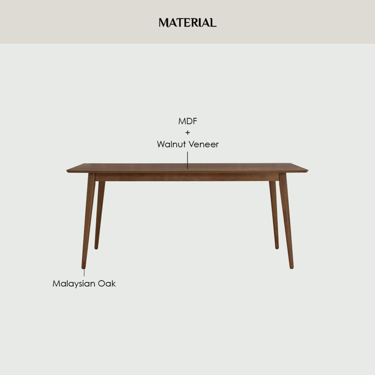 DOVER Dining Table - Image 4