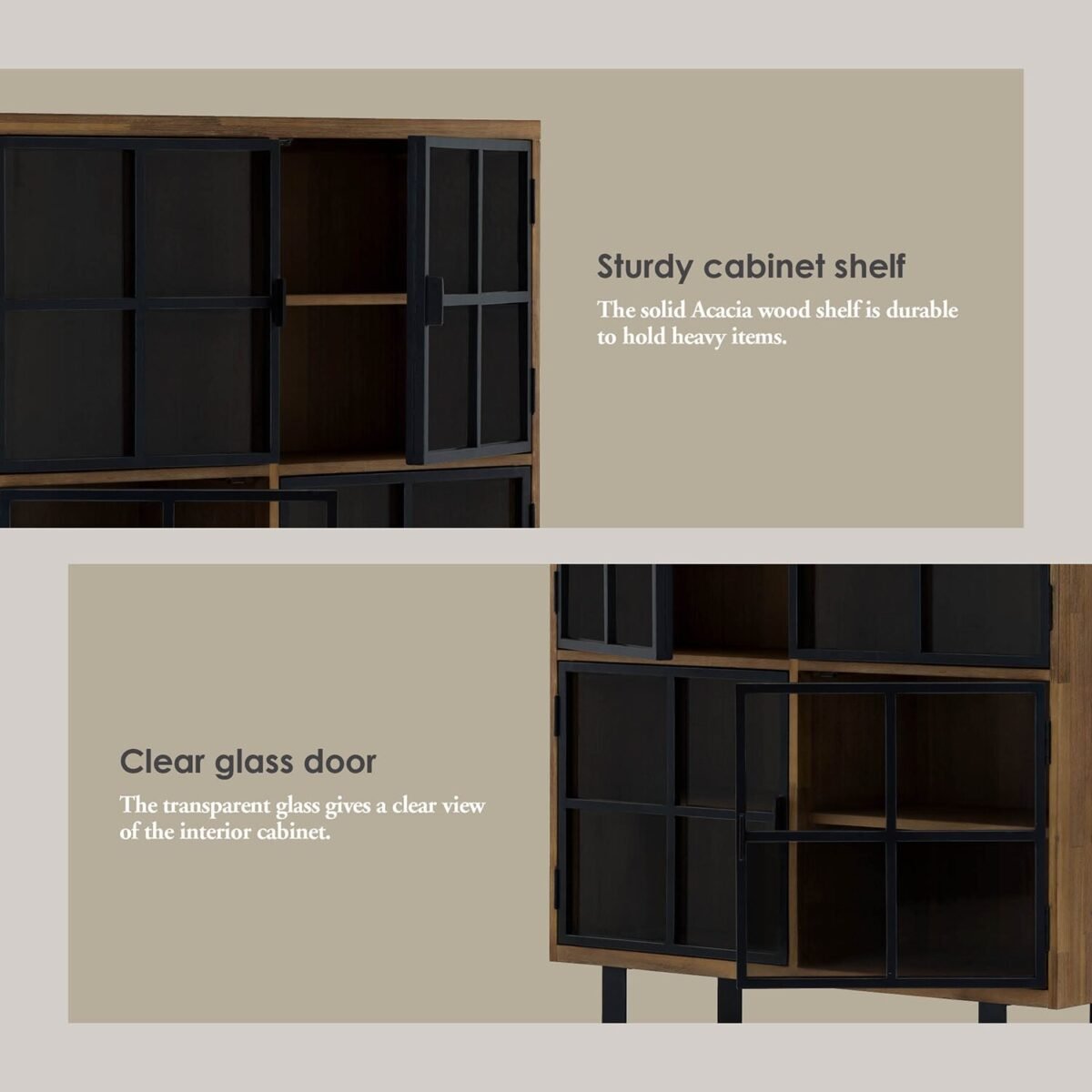 BRINHILL TALL SIDEBOARD - Image 4