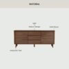 1.8M DOVER Sideboard - Image 4