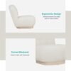 TEDDY FABRIC LOUNGE CHAIR - Image 4