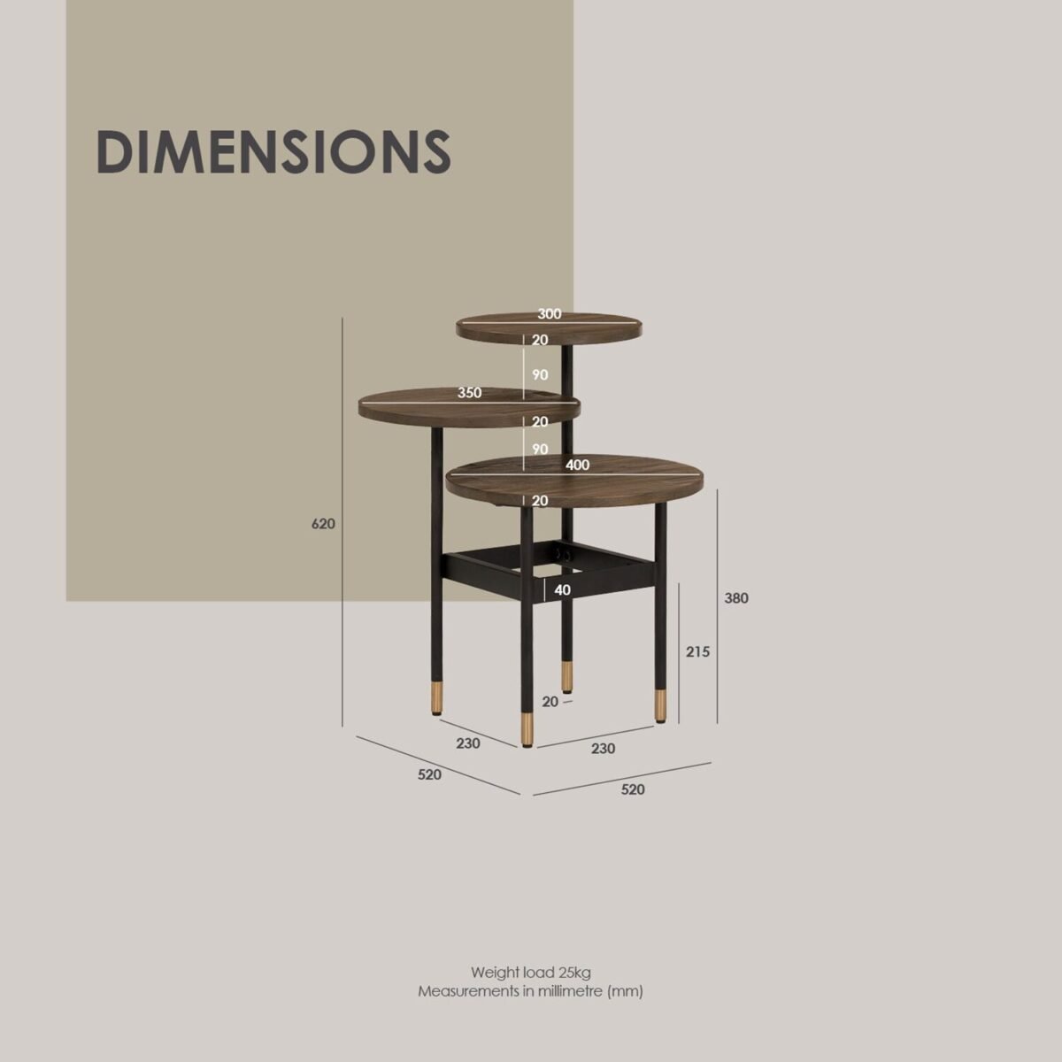 HAMILTON Levels Side Table - Image 5
