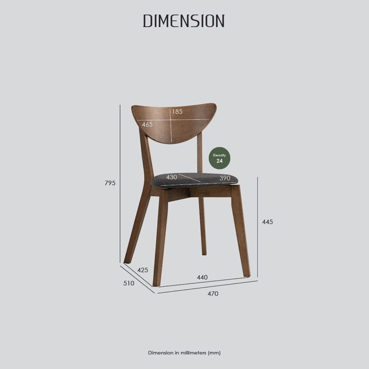 NAIDA Dining Chair - Image 5