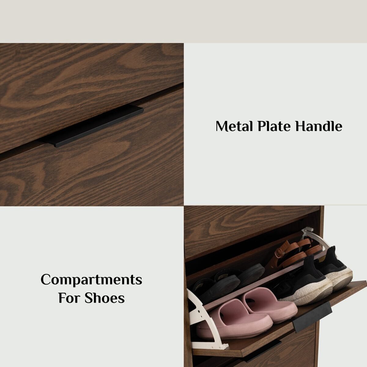 MALTON Multi Function Shoe Cabinet - Image 5