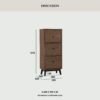 MALTON Multi Function Shoe Cabinet - Image 6