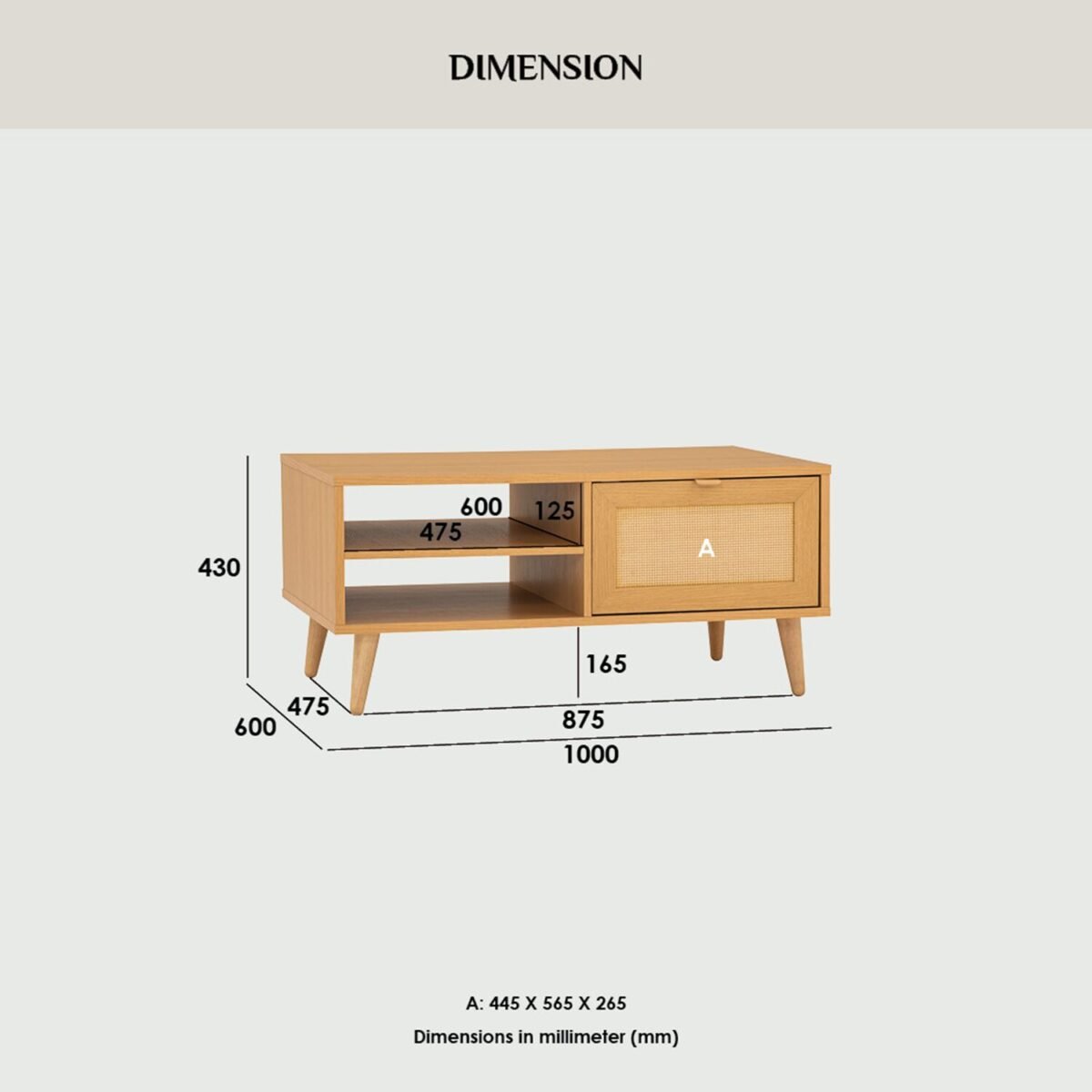 DUDLEY COFFEE TABLE - Image 7