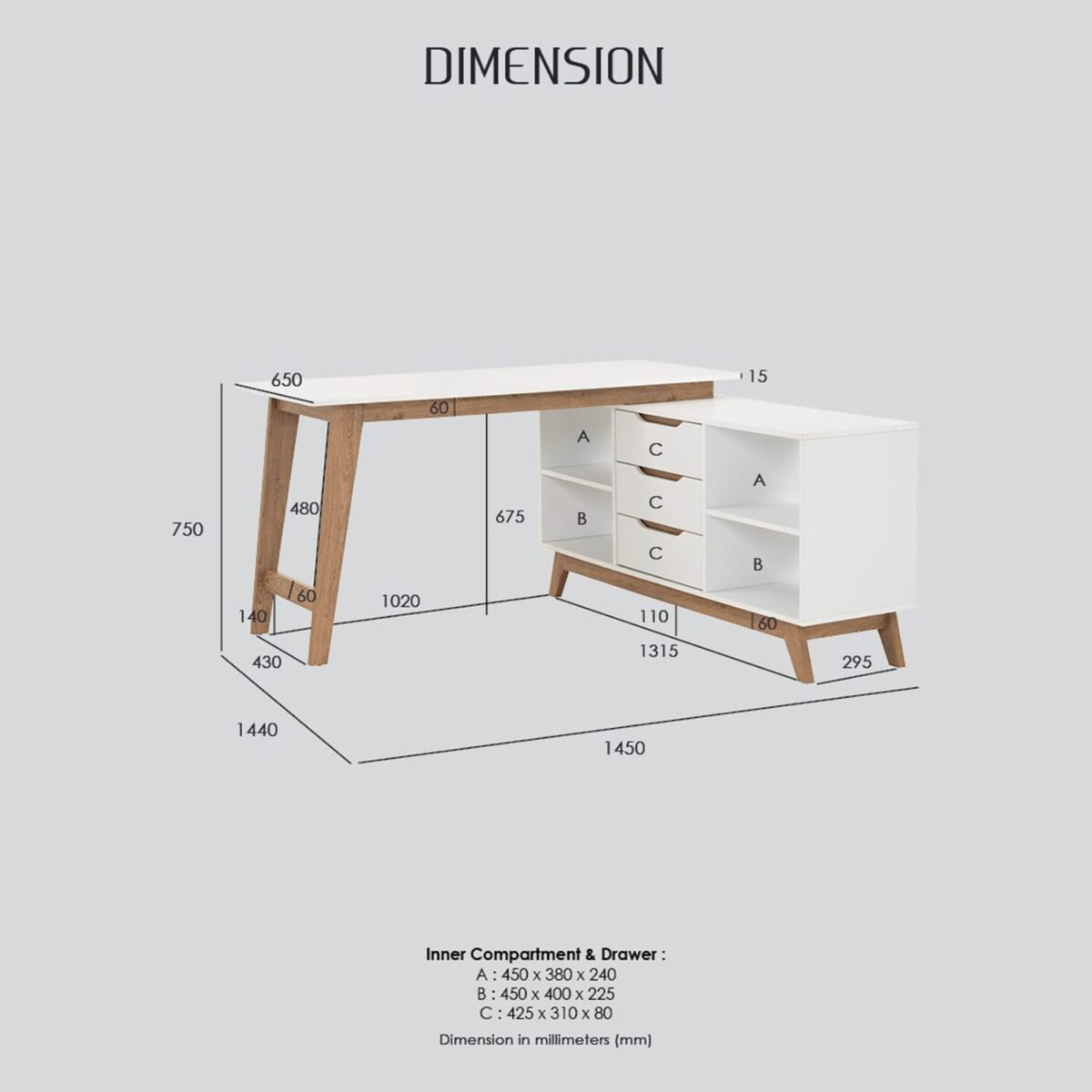 MANDO WORKING DESK - Image 7