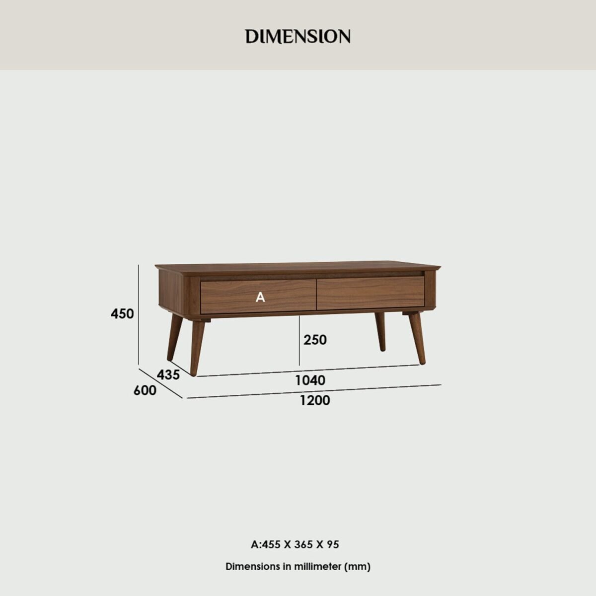 DOVER Coffee Table - Image 7