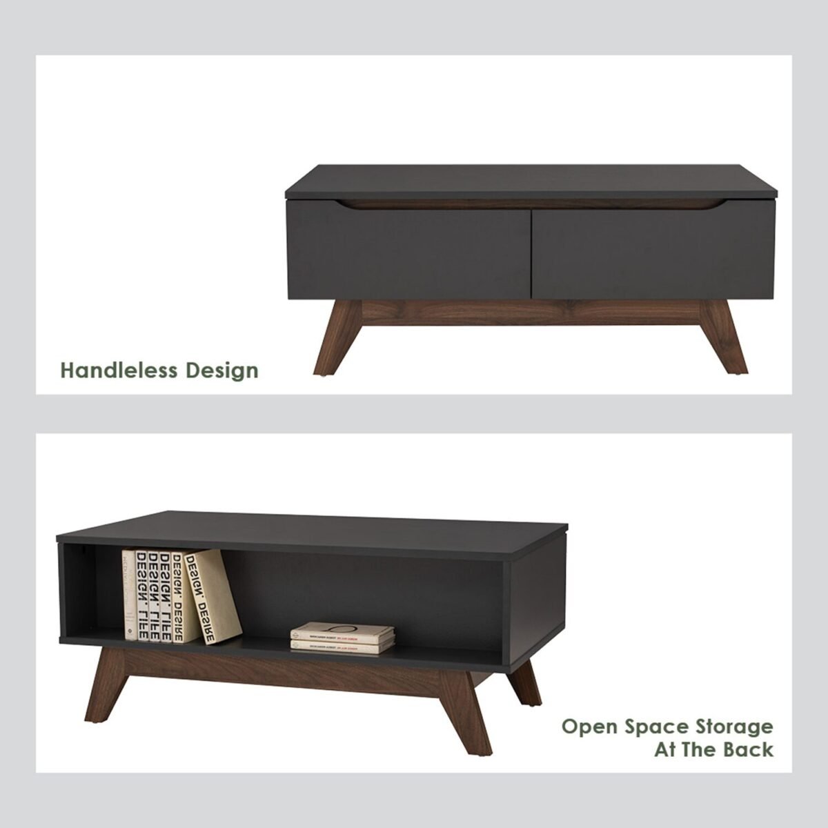 1M MANDO Coffee Table - White - Image 7