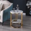 Modern Marble Top Side Table