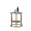 Modern Marble Top Side Table - Image 4