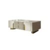 1.3M Goddess Solid Marble Stone Coffee Table - Image 10