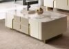 1.3M Goddess Solid Marble Stone Coffee Table - Image 3