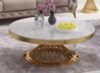 Danse Round Marble Top Coffee Table - Image 4
