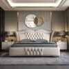 Dreamscape Upholstered Leather Queen Size Bedframe