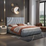 Sapphire Leather King Size Bedframe