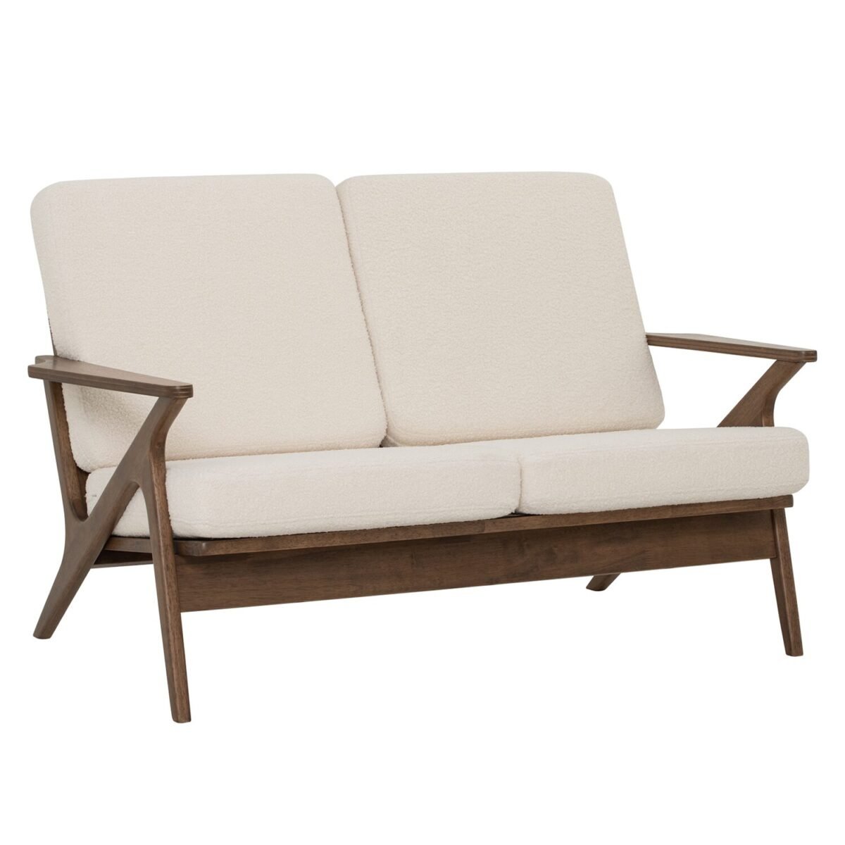 ASTON 2 Seater Sofa - Teddy Vanilla - Image 2