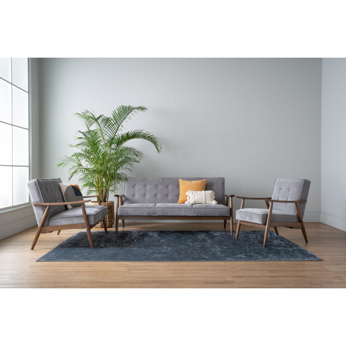 BAJA Velvet 2 Seater Sofa - Image 2