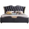 Majestic Slumber Queen Size Luxury Bed Gas Lifting - Black - Image 4