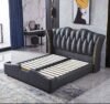 Majestic Slumber Queen Size Luxury Bed Gas Lifting - Black - Image 2