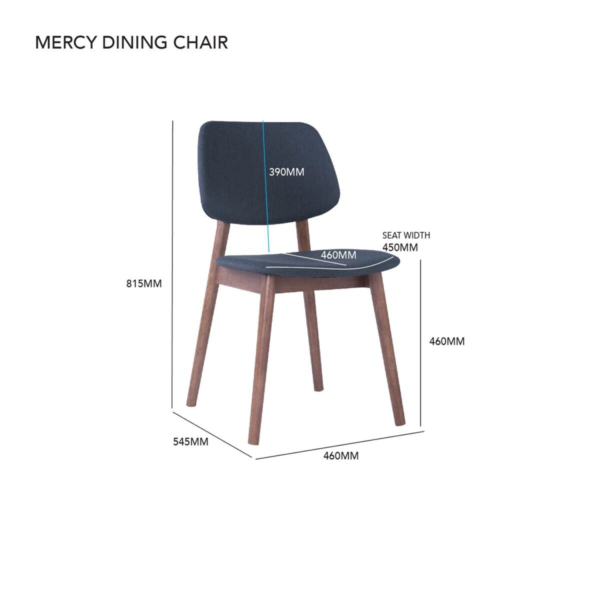 MERCY Dining Chair - Image 4