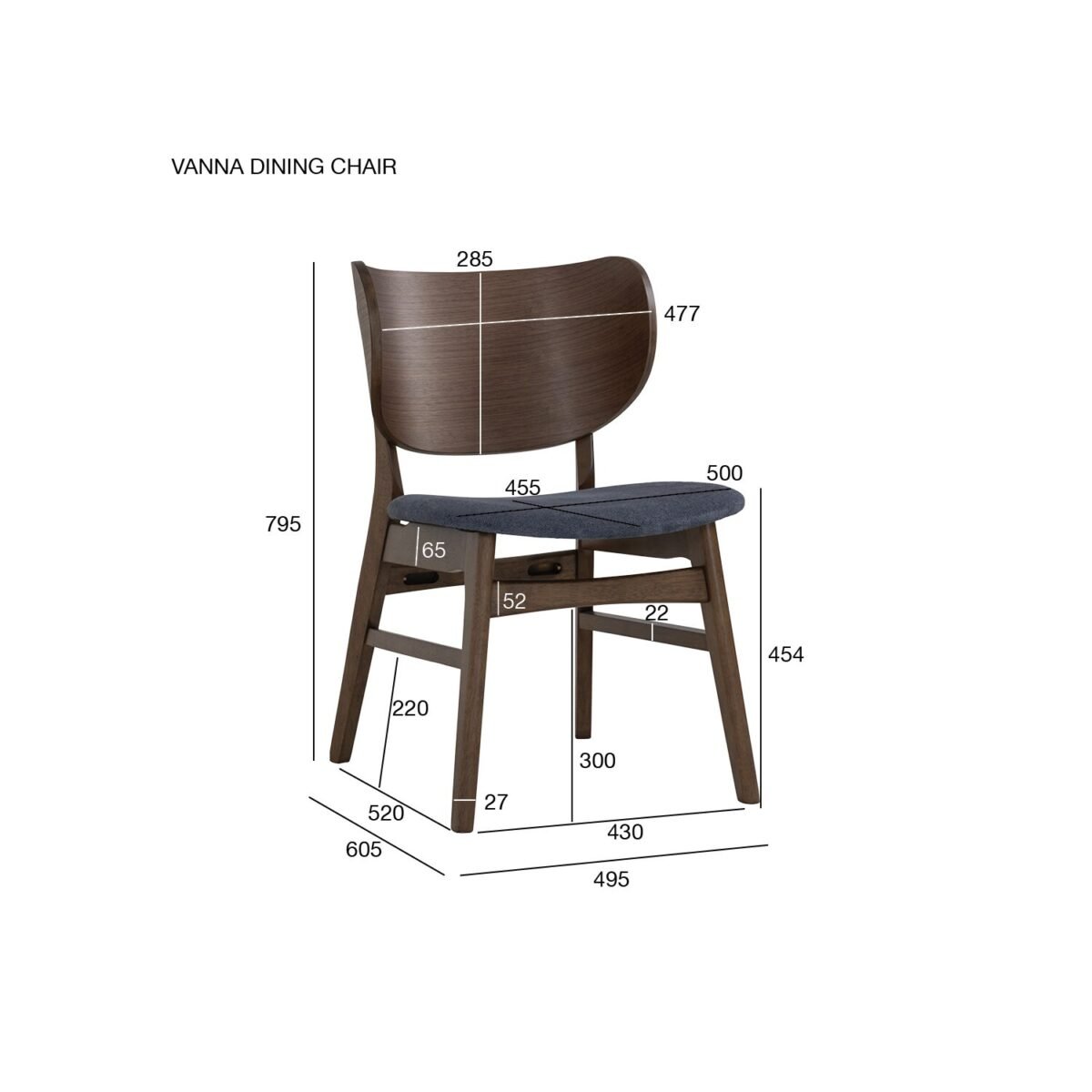 VANNA Dining Chair - Image 5