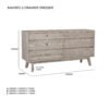 1.55M MADRID Dresser - Image 5