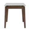 1.5M FOLTO Marble Top Extendable Dining Table - Cocoa - Image 2