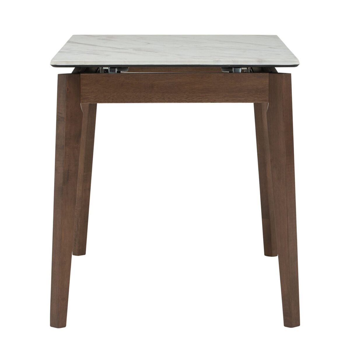 1.5M FOLTO Marble Top Extendable Dining Table - Cocoa - Image 2